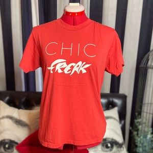 Monogram Classic Fit Chic Freak Red Tee